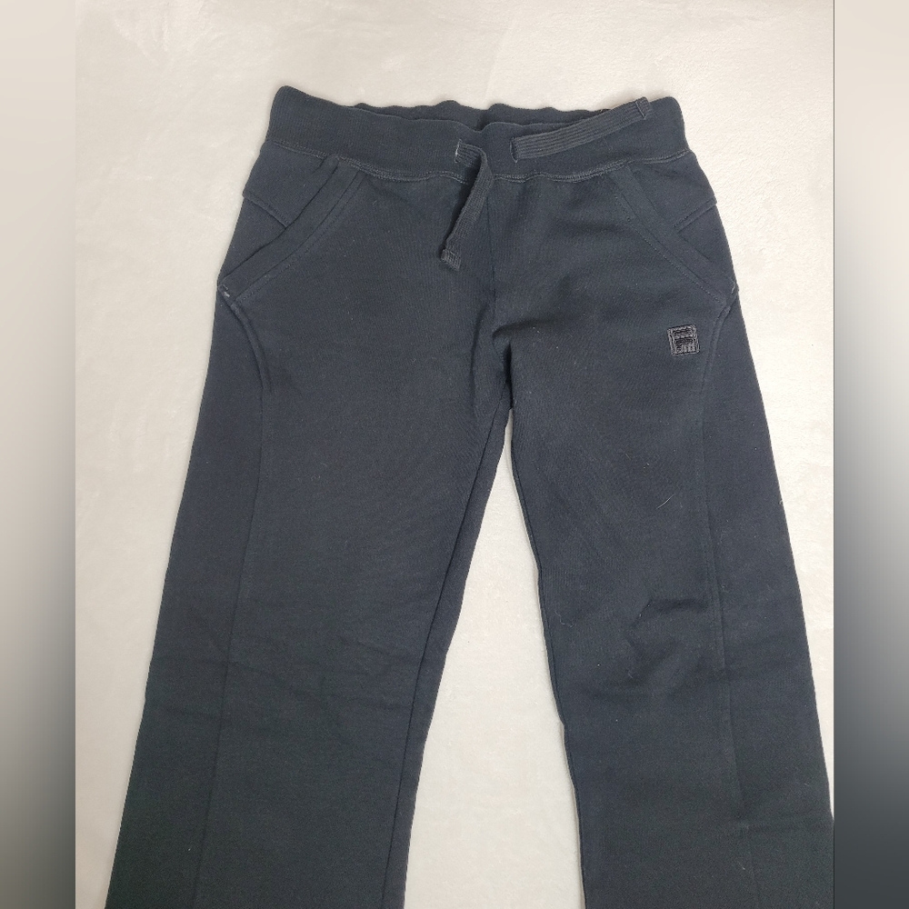 Black Fila joggers